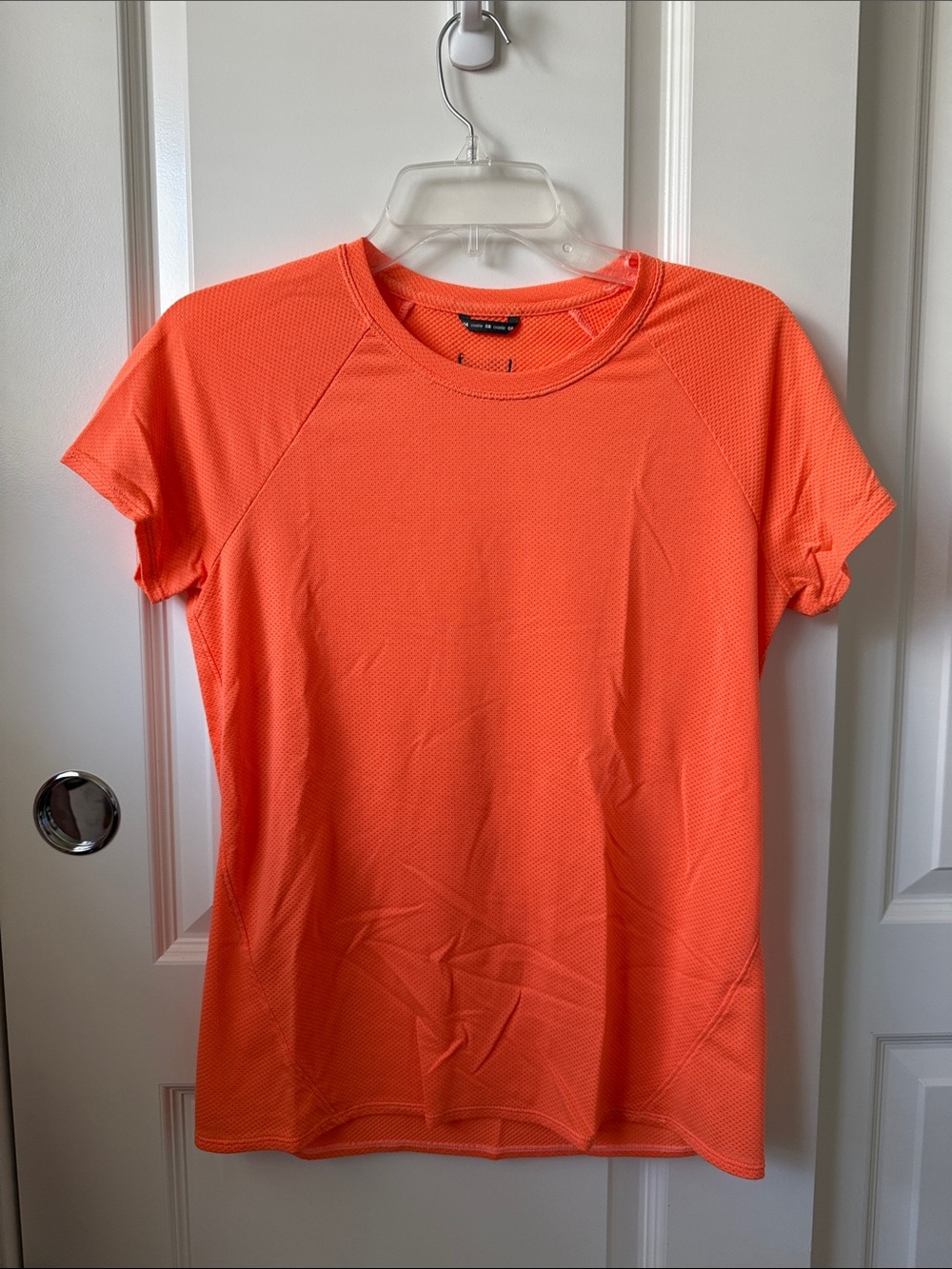 Oiselle Flyout short sleeve tee 8 orange